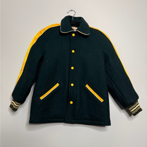 Vtg Kid’s Varsity Wool Coat Jacket Niagara Sportswear Size 10 - Picture 2 of 10